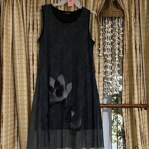 *La Bella Netted Flower Dress